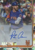 2019 Topps Chrome Sapphire Edition Rookie Autographs #PA Pete Alonso Baseball Card