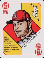 2021 Topps 1951 Blake Jamieson #1 Mike Trout Baseball Card