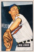 1951 Bowman #53 Bob Lemon Baseball Card