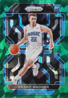2021 Panini Prizm #310 Franz Wagner Green Ice Basketball Card