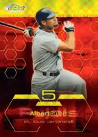 2003 Finest  #95 Albert Pujols Gold X-Fractor Baseball Card