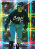 1997 Bowman's Best #176 Carlos Beltran Atomic Refractor Baseball Card
