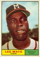1961 Topps #84 Lee Maye Baseball Card