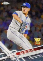 2017 Topps Chrome #60 Julio Urias Baseball Card