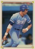 1987 Topps Stickers #254 George Brett Hardback Test Baseball Card