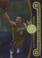 2005 Topps First Row #20 Kobe Bryant Gold Rainbow Basketball Card
