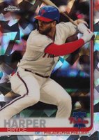 2019 Topps Chrome Sapphire Edition #400 Bryce Harper Baseball Card