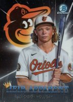 2022 Bowman Draft Heir Apparent #HA1 Jackson Holliday Baseball Card