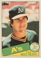 1985 Topps Tiffany #662 Mike Heath Baseball Card