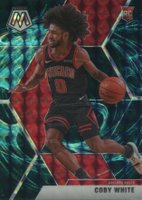 2019 Panini Mosaic #211 Coby White Genesis Basketball Card