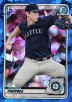 2020 Bowman Draft Chrome Sapphire Edition #BD12 Emerson Hancock Baseball Card