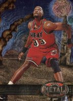 1997 Metal Universe #7 Alonzo Mourning Basketball Card