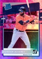 2020 Panini Donruss #45 Yordan Alvarez Holo Purple Baseball Card