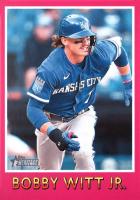 2024 Topps Heritage 1975 Baseball Sensations #16 Bobby Witt Jr. Baseball Card