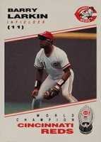 1991 Kahn's Reds #11 Barry Larkin Baseball Card