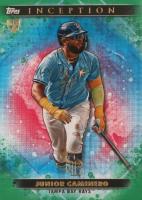 2024 Topps Inception #58 Junior Caminero Green Baseball Card