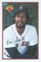 1989 Bowman #19 Lee Smith Baseball Card