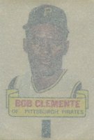 1966 Topps Rub-Offs #18 Bob Clemente Baseball Card