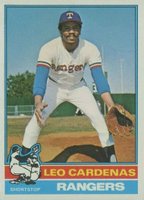 1976 Topps #587 Leo Cardenas Baseball Card