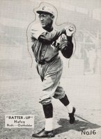 1934 Batter Up #16 Chick Hafey Baseball Card