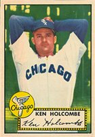 1952 Topps #95 Ken Holcombe Baseball Card