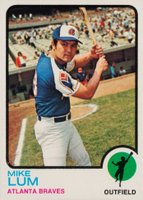 1973 Topps #266 Mike Lum Baseball Card
