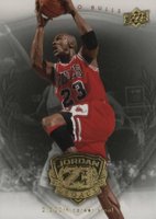 2009 Upper Deck Jordan Legacy Gold #83 Michael Jordan Basketball Card