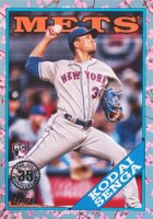 2023 Topps Baseball Japan Edition 1988 Topps Cherry Tree Variation #88B8 Kodai Senga Baseball Card