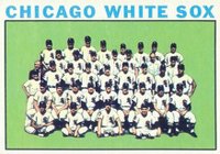 1964 Topps #496 Chicago White Sox Team Baseball Card