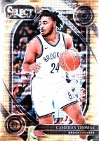 2024 Panini Select #225 Cameron Thomas Neon Orange Pulsar Fotl Basketball Card