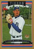2006 Topps #641 Justin Verlander Gold Baseball Card