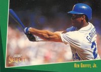 1993 Select #2 Ken Griffey Jr. Baseball Card