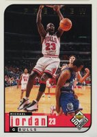 1998 Upper Deck Choice Preview #23 Michael Jordan Basketball Card