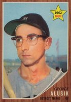 1962 Topps #261 George Alusik Baseball Card