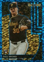 2024 Topps Update Topps Black Gold #BG17 Paul Skenes Blue Baseball Card