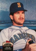 1992 Stadium Club #267 Edgar Martinez Baseball Card