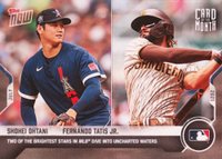 2021 Topps Now Card of the Month #M-JULY Fernando Tatis Jr./Shohei Ohtani Baseball Card