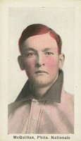 1910 Sporting Life # George McQuillan Philadelphia-Pastel Background Baseball Card
