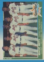 1987 Fleer Glossy #629 Magic Mets Baseball Card