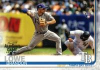 2019 Topps Complete Set #114 Brandon Lowe All-Star Game Baseball Card