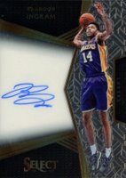 2016 Panini Select Rookie Signatures #1 Brandon Ingram Basketball Card