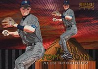 1996 Pinnacle Team Tomorrow #8 Alex Rodriguez Baseball Card