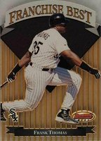 1999 Bowman's Best Franchise Best #FB8 Frank Thomas Mach III Baseball Card