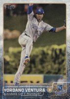 2015 Topps #78 Yordano Ventura Baseball Card