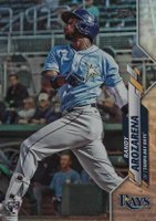 2020 Topps Update #U208 Randy Arozarena Rainbow Foil Baseball Card