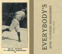 1916 Everybody's #52 Jean Dubuc Baseball Card