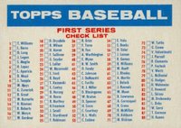 1957 Topps #Ck1b Checklist 1/2 Bazooka Baseball Card