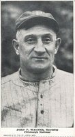 1916 Fleischmann Bakery # Honus Wagner Hand Cut-No Tab Baseball Card
