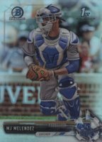 2017 Bowman Draft #BDC172 MJ Melendez Chrome-Refractor Baseball Card
