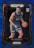 2023 Panini Prizm #179 GG Jackson II Blue Sparkle Basketball Card